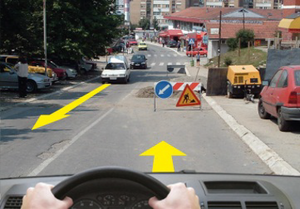 Slika uz pitanje: U situaciji prikazanoj na slici