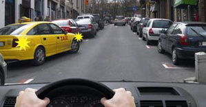 Slika uz pitanje: U situaciji prikazanoj na slici, ukoliko želite da nastavite kretanje