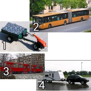 Slika uz pitanje: Skup vozila je prikazan na slici broj