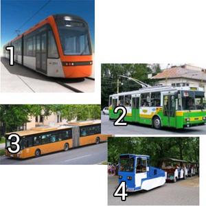 Slika uz pitanje: Tramvaj je prikazan na slici broj