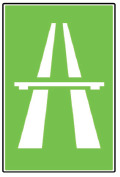 Saobraćajni znak: Početak autoputa