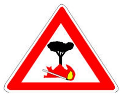 Figura e pyetjes: Sinjali në figurë është sinjal vertikal rreziku.
