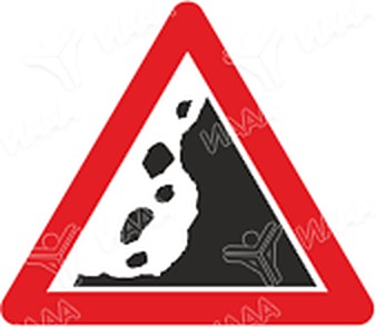 Изображение към въпроса: Този пътен знак предупреждава: