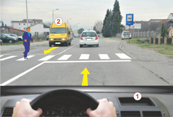 Slika uz pitanje: U situaciji prikazanoj na slici: