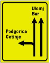 Slika uz pitanje: Na slici je prikazan saobraćajni znak: